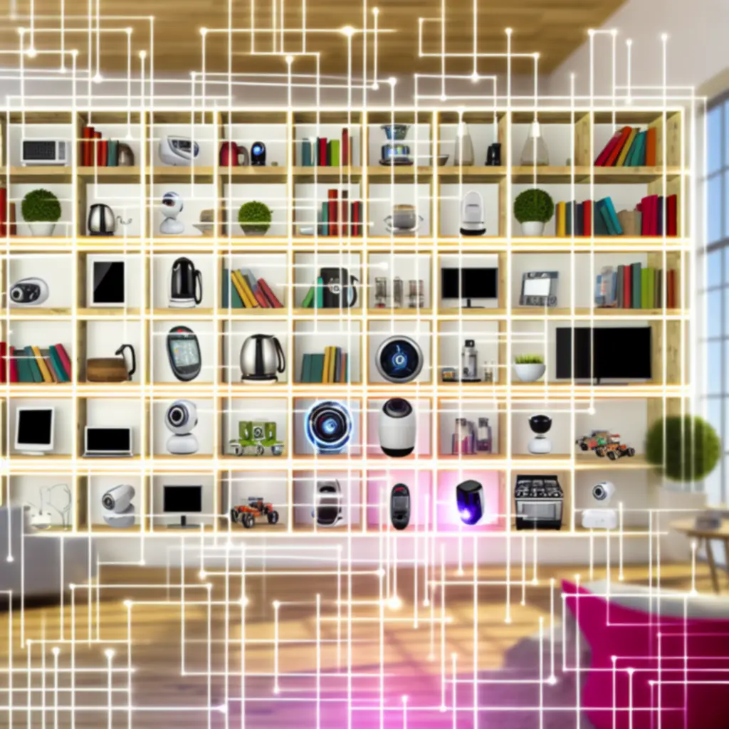 Ikonograficzny przegląd różnych kategorii urządzeń domowych