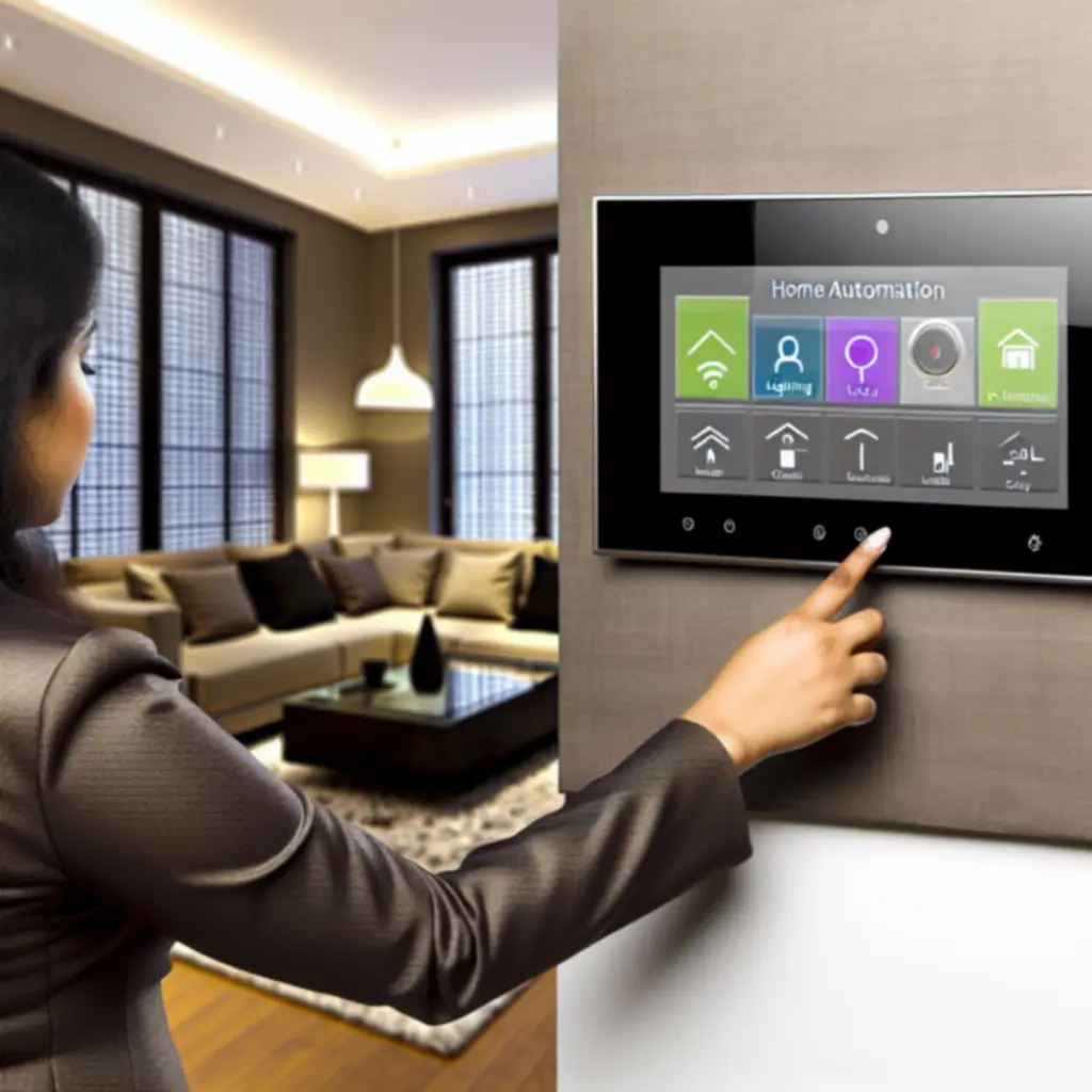 Wizualizacja inteligentnego domu i automatyki